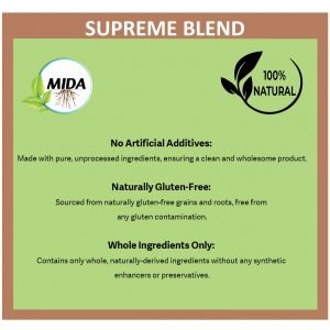 MIDA Gluten-Free All-Purpose Brown Supreme Flour Blend Gluten-free and Ideal for Cooking & Baking Cupcakes, Pancakes, Muffins, Bread (2 lb, Pack of 5) - Image 6